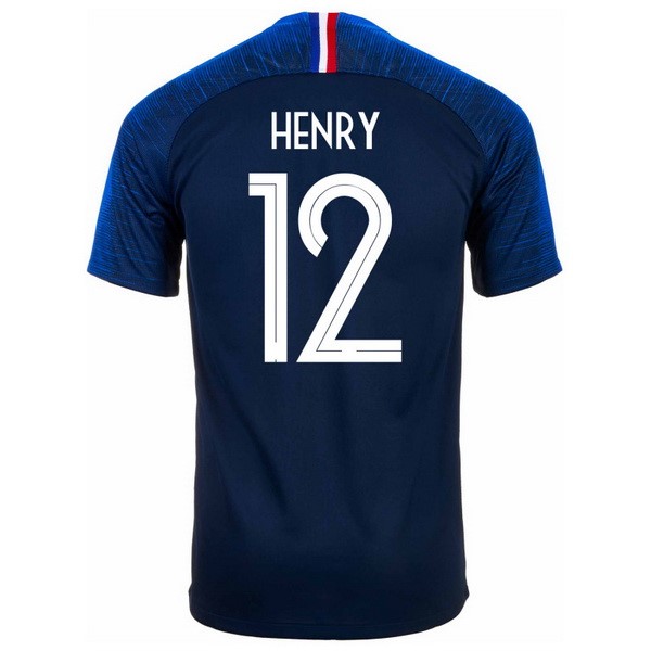 Camiseta Francia 1ª Henry 2018 Azul